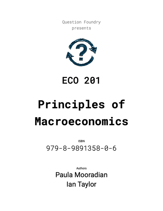 Principles of Macroeconomics ISBN 979-8-9891358-0-6
