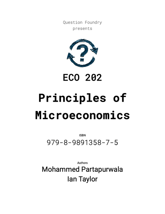 Principles of Microeconomics ISBN 979-8-9891358-7-5