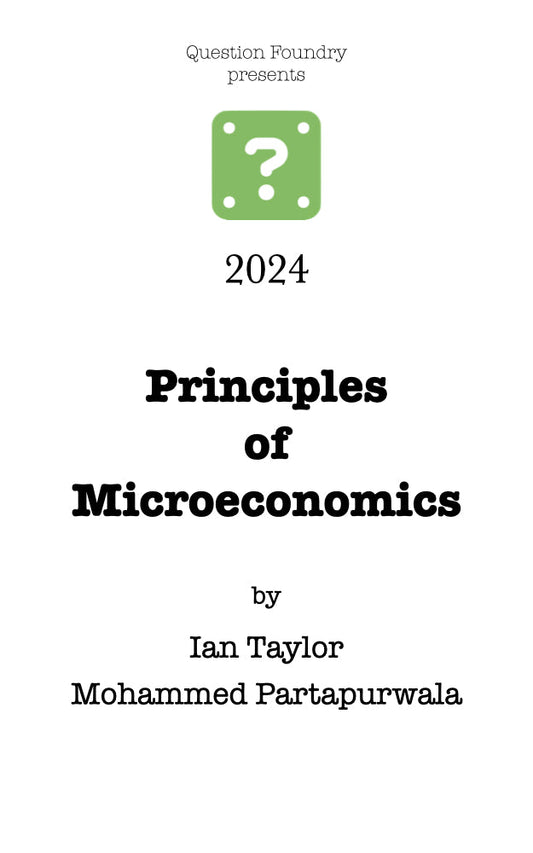 Principles of Microeconomics ISBN 979-8-9891358-7-5